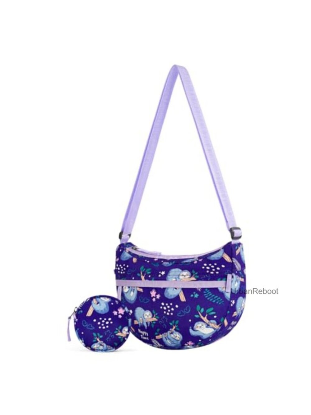 Girls Crossbody Purse with Coin Purse Polyester Adjustable Strap